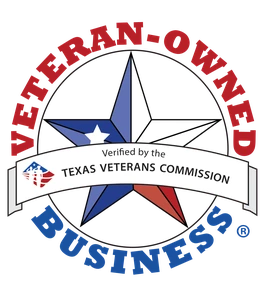 Veteran-Owned Business, verified by the Texas Veterans Commission